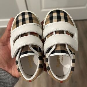 TODDLER BURBERRY SNEAKERS